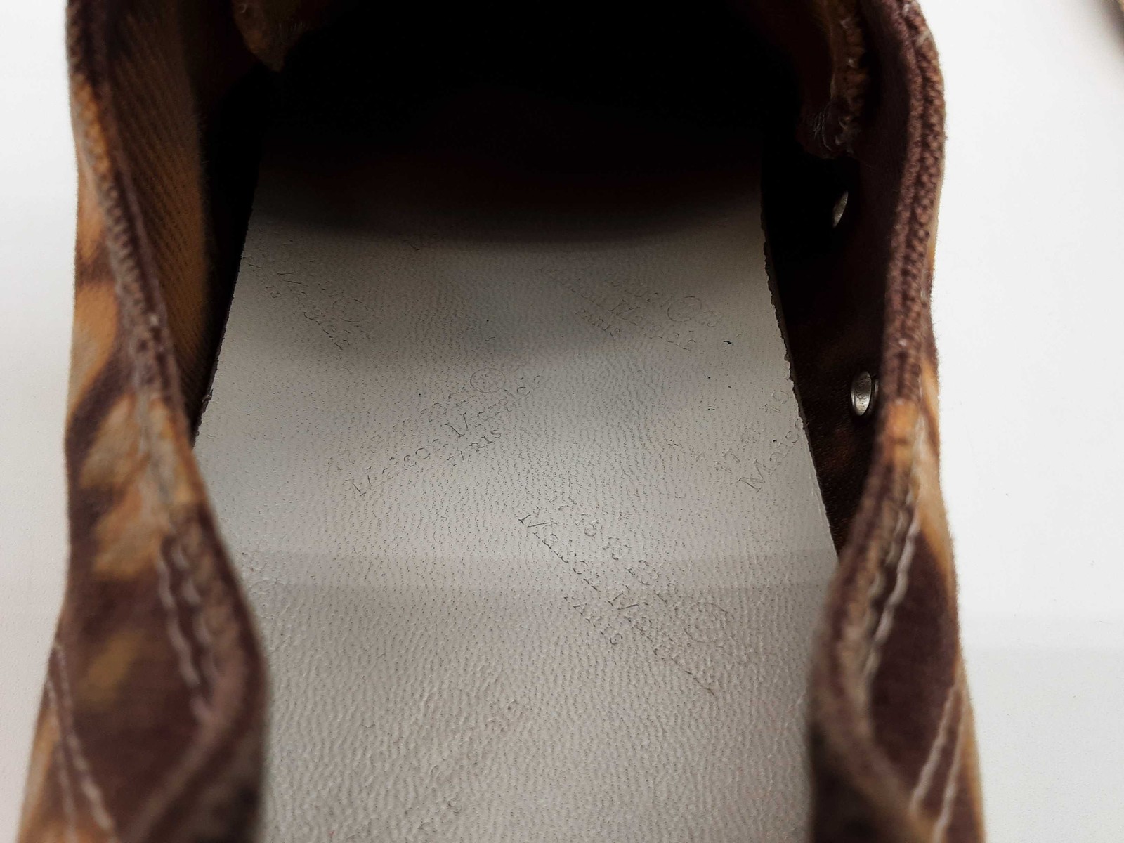 Maison Margiela Tabi Low Too Sneakers Size 10 Sd0226lzxde