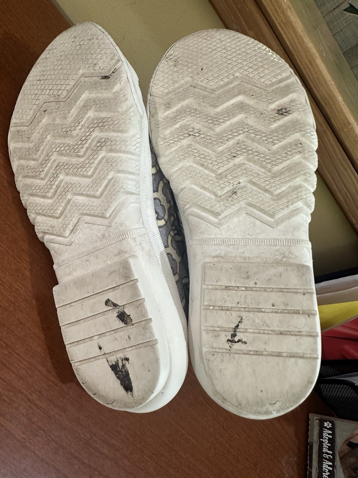 TORY BURCH “Buddy” Jacquard Sneakers White Beige Cap Toed High Top Shoes 7 M