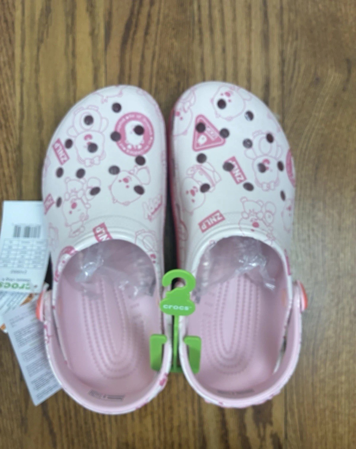 Crocs x Zanmang Loopy Classic Clog Pink Size M7/W9 (39-40)