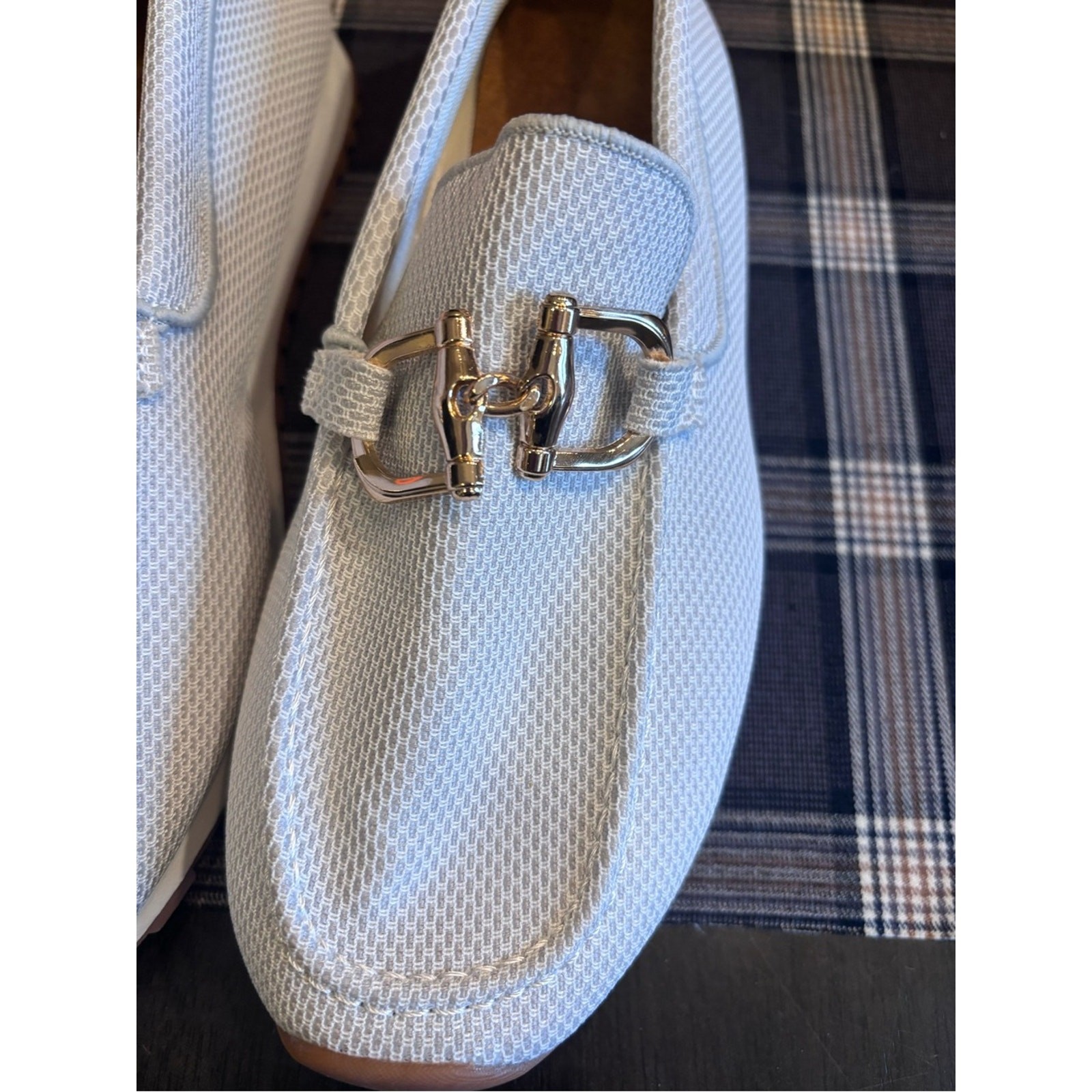Woman’s Slip-On Loafers in white