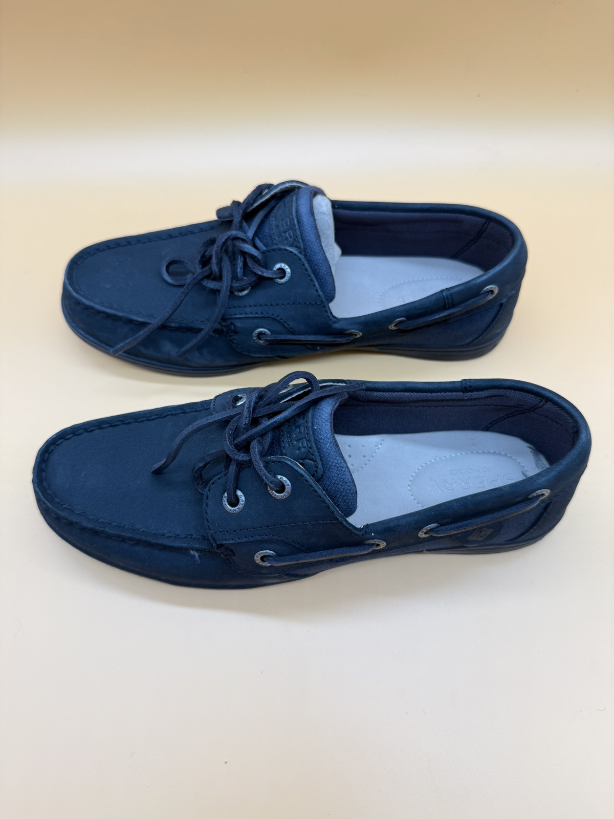 Sperry Women’s Top-Sider Koifish Boat Shoes – Black – Size US 7.5 – STS96863