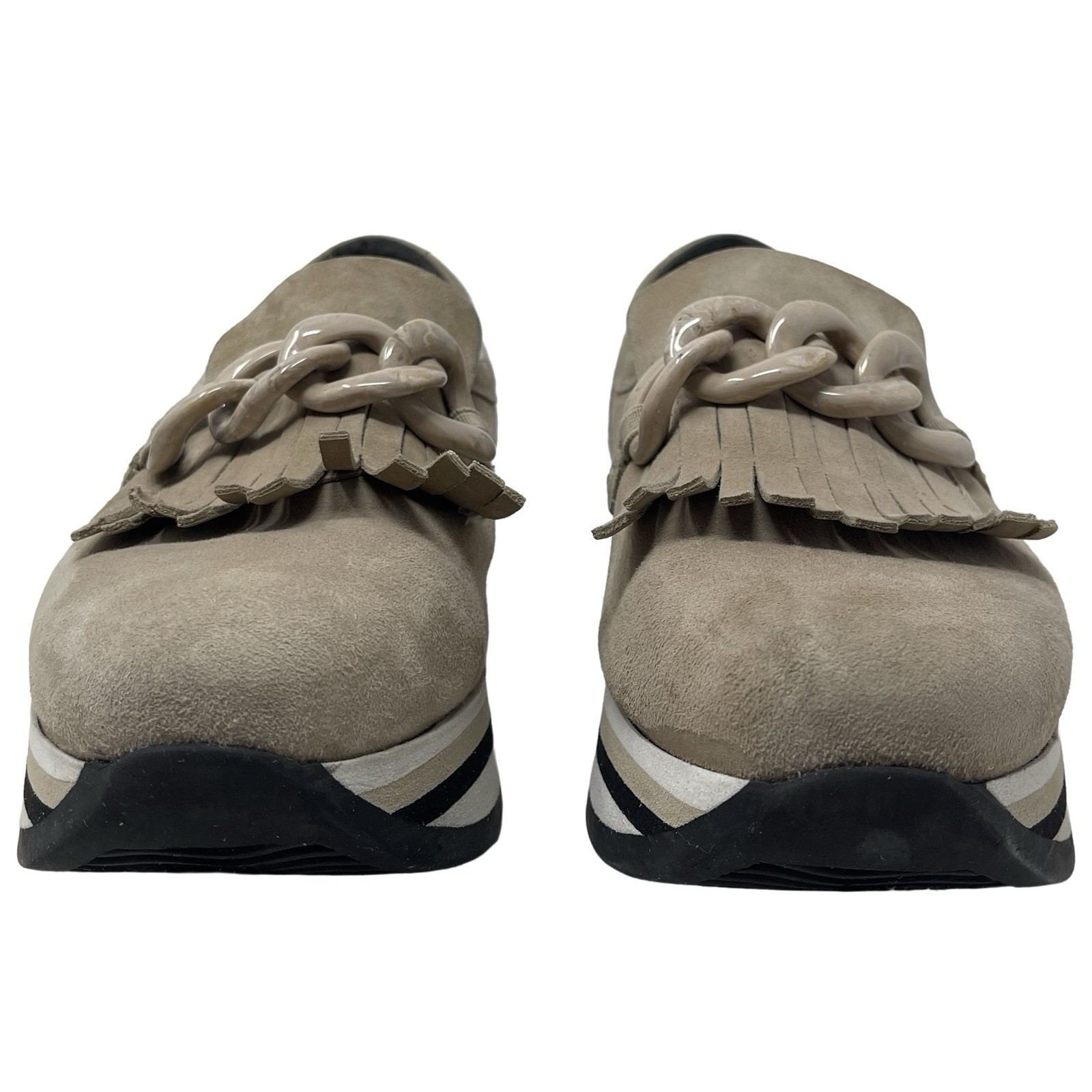 Softwaves “Adaya” Women’s Sneakers EU 39/US 8.5-9 Platform Beige Black White