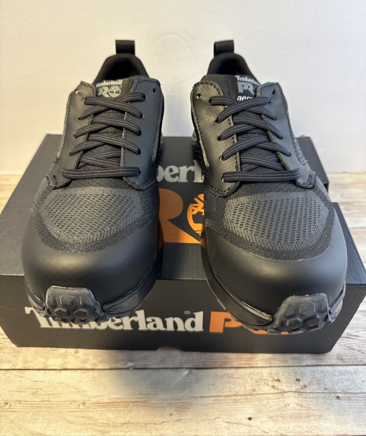 Women’s Timberland PRO Reaxion Composite Safety Toe Black Size 8.5 NIB A21PY