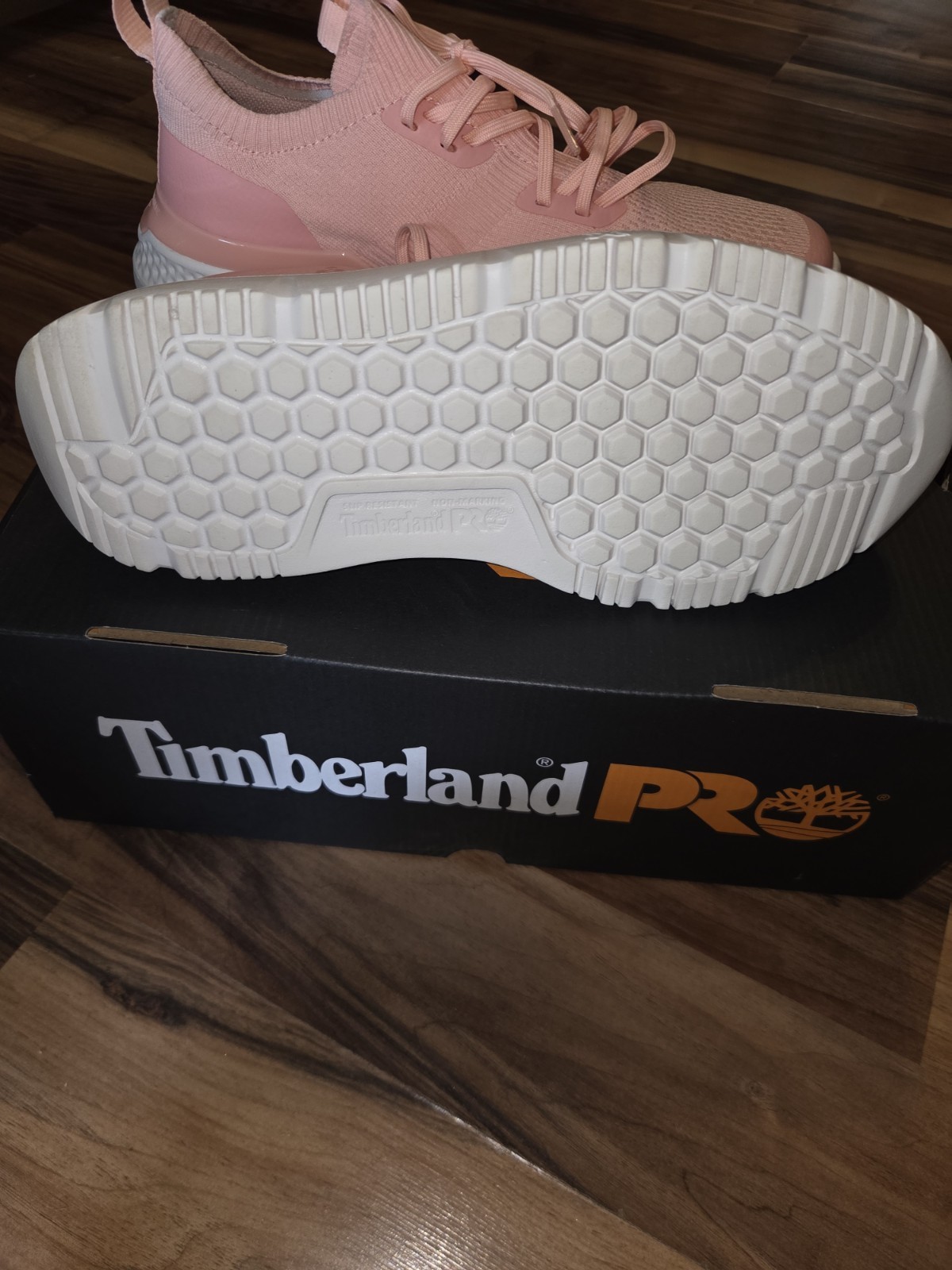 Timberland Pro Serta Slip on Composite Safety Toe Women’s Size 8 Pink