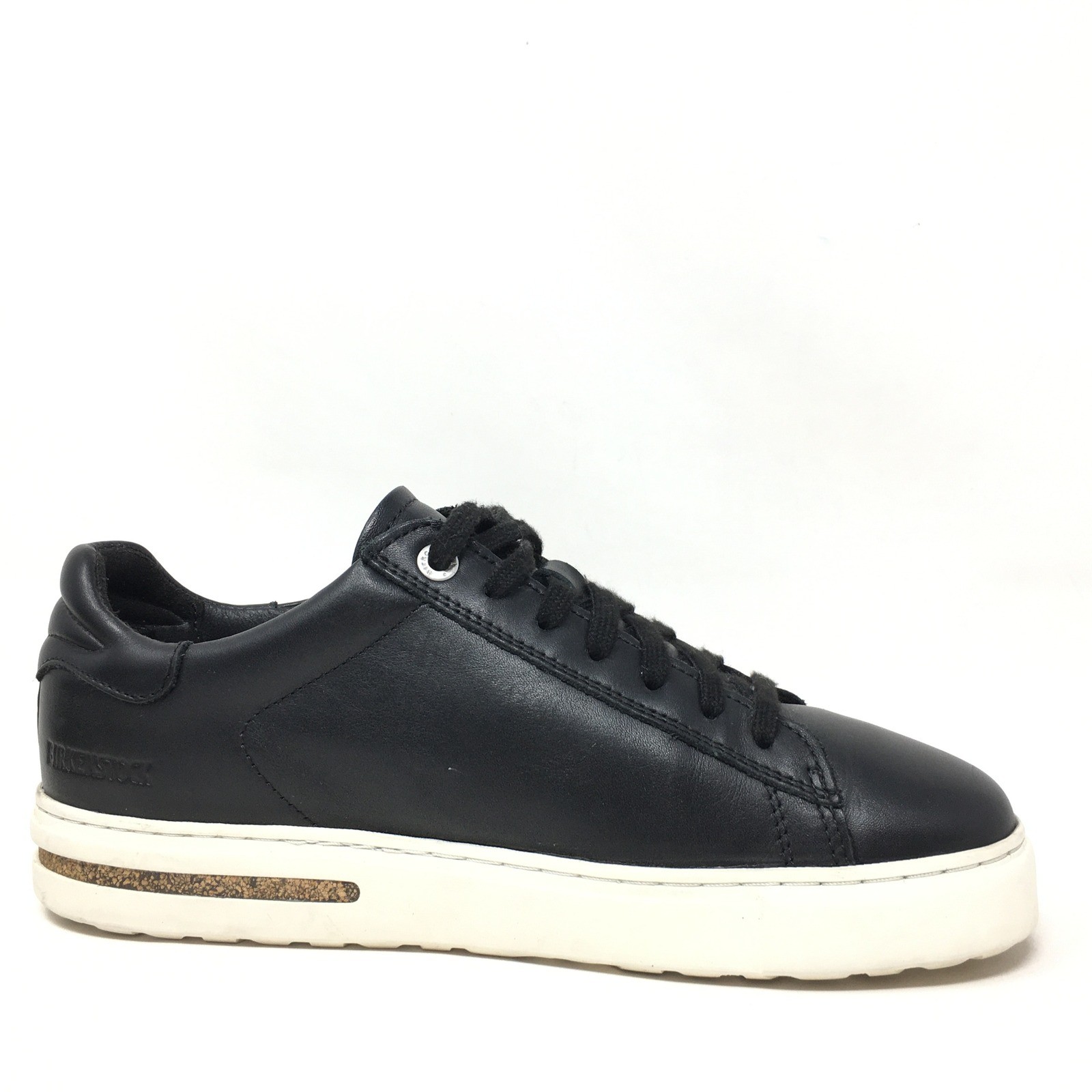 Birkenstock Bend Low Sneakers Shoes Womens Size 7 US 38 EU Black Leather