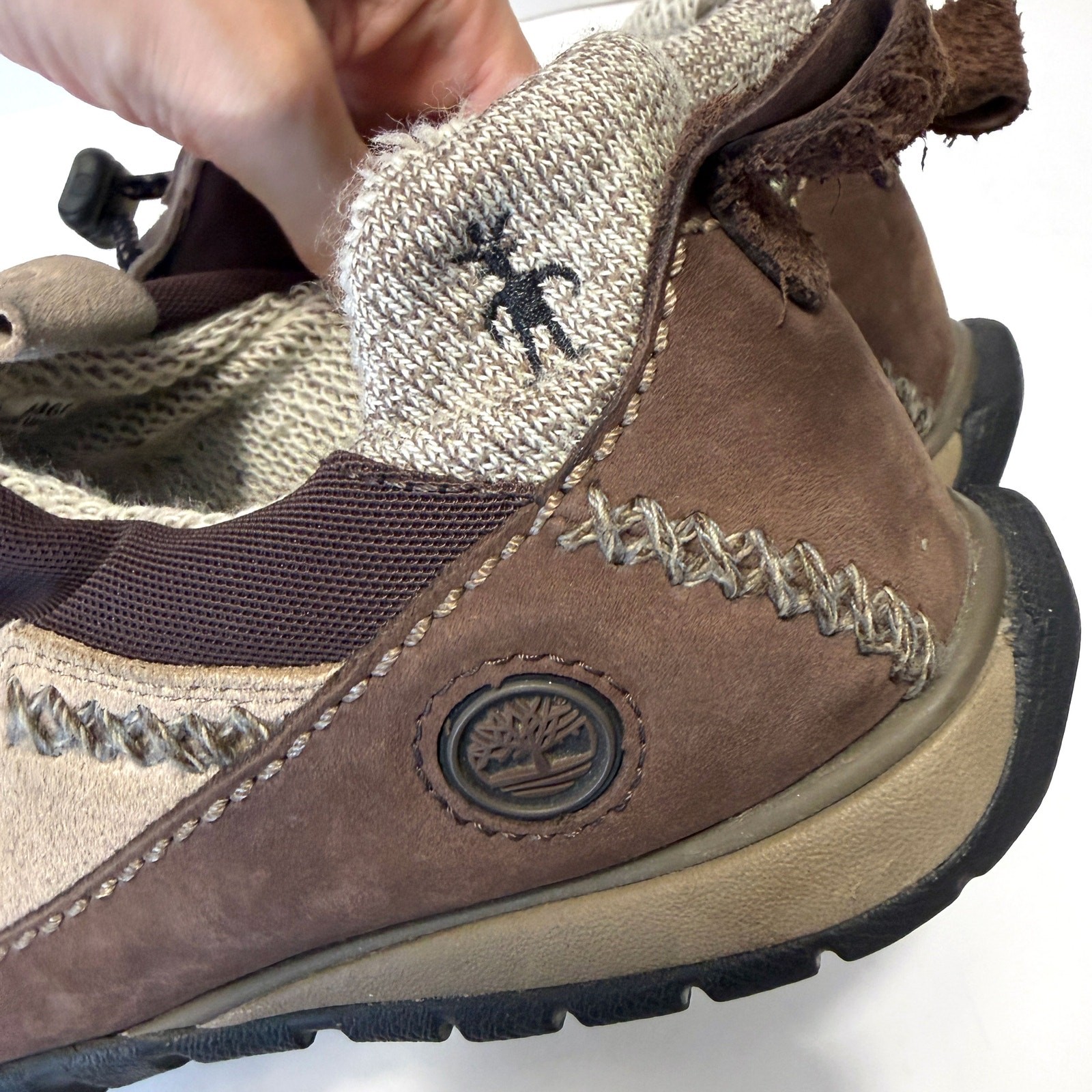 Timberland x Smartwool Power Lounger Suede Comfort Shoes Womens Size 6.5