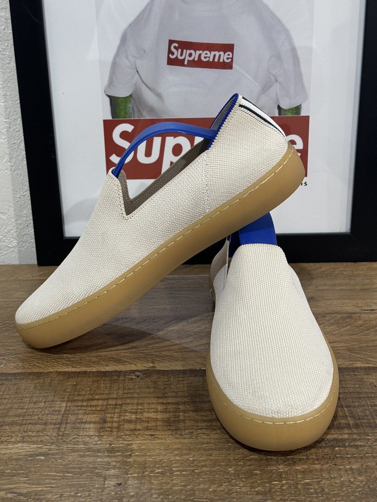 NWOB ROTHY’S Slip On Sneakers The City Womens Sz 8.5 Comfort Vanilla Bean.!!