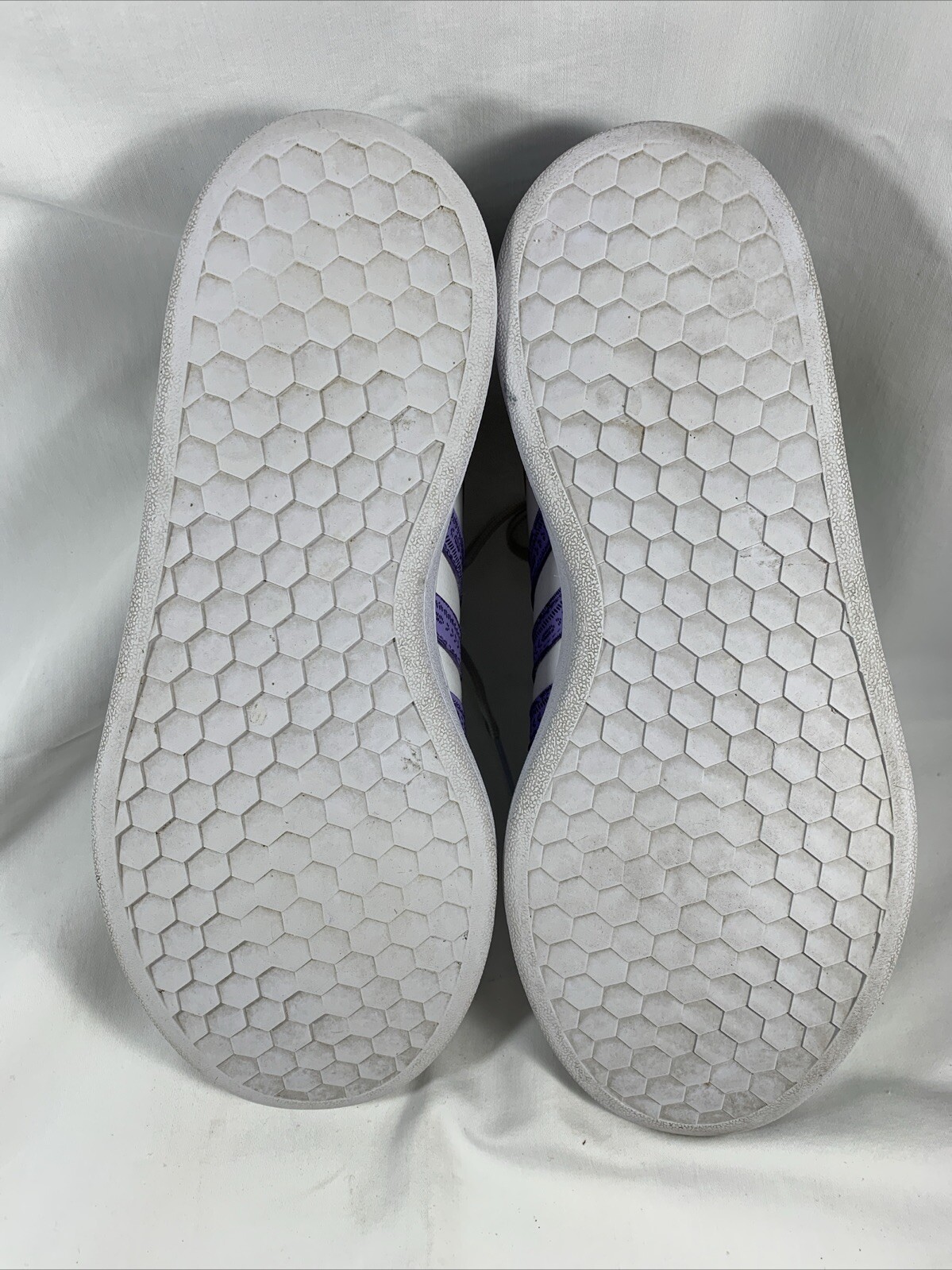 Adidas Grand (Lifestyle) Court Women’s GW6246 – Flowers Purple Stripe- Sz 7.5