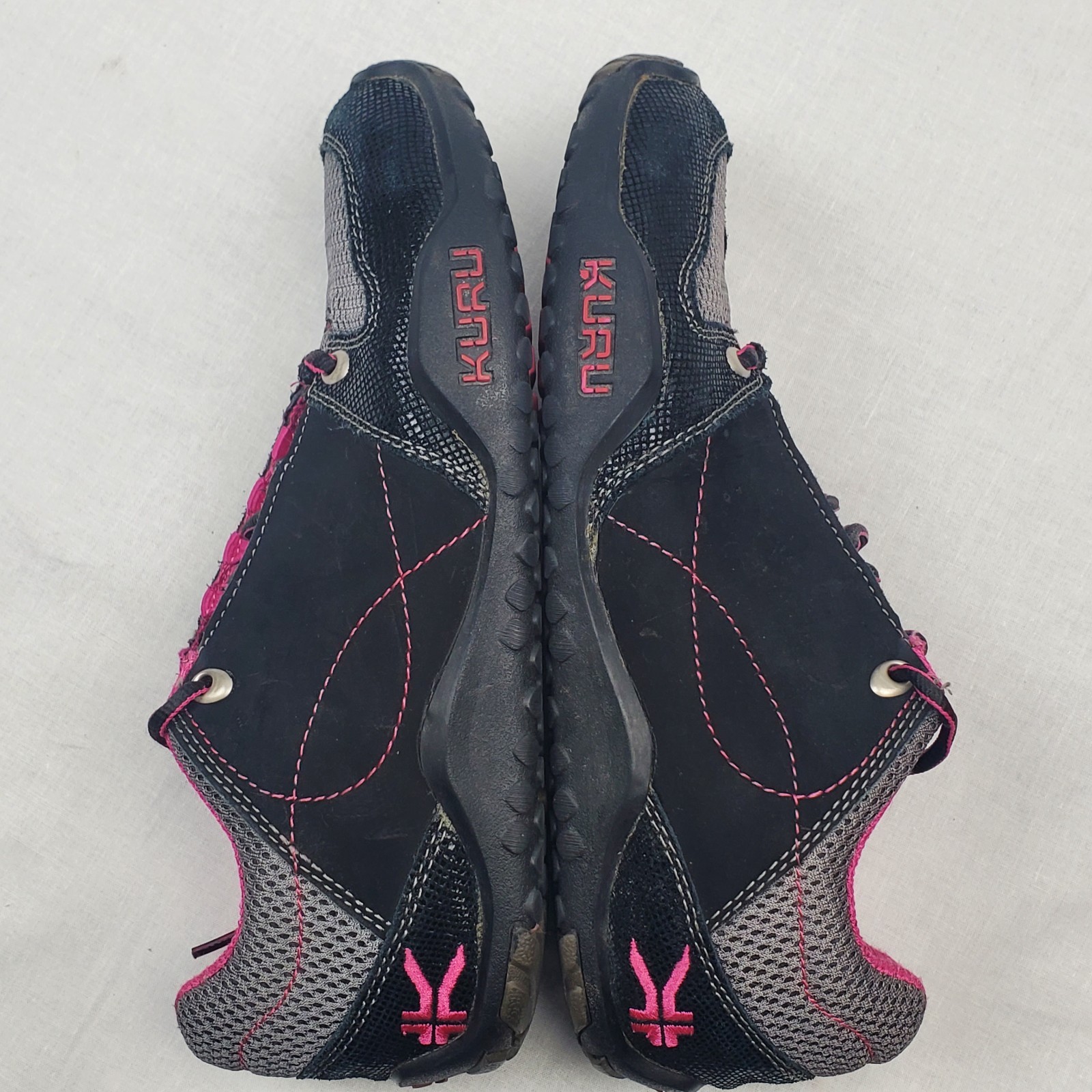 Kuru Kruzr II Hiking Walking Orthopedic Shoes Sneakers Womens Size 9 Black Pink