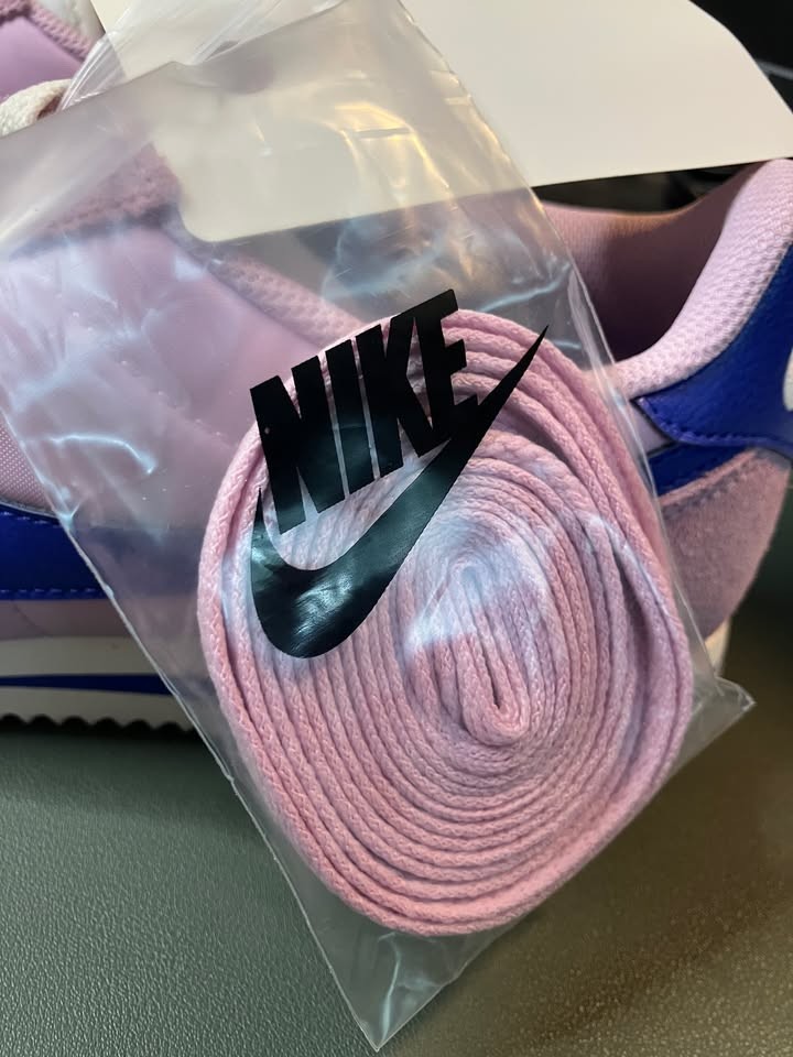 Nike Cortez Textile Women’s Shoes Size 10 – Arctic Pink and Blue