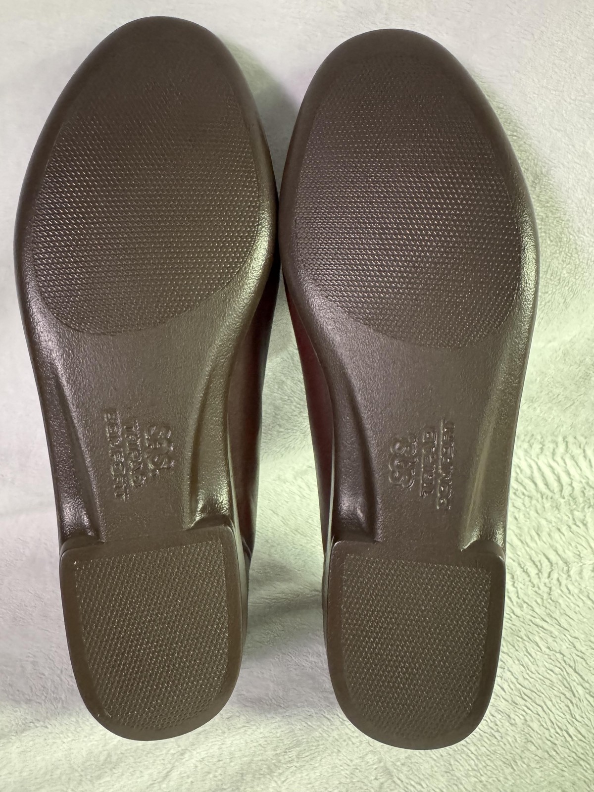 SAS Shoes Womens Size 8.5 Brown Leather Tripad Comfort Loafers Wide Made USA