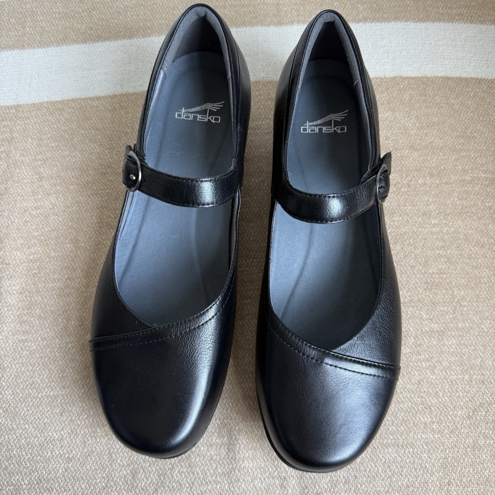 Dansko Womens Fawna Black Mary Jane Comfort Shoes Size 12.5-13 /EU 43 –
