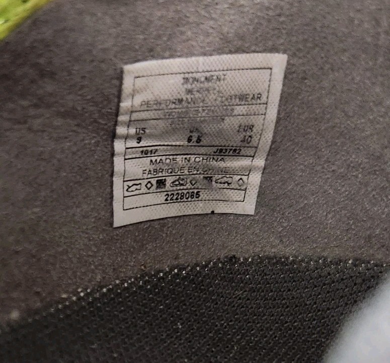 Merrell Women’s 9 Q Form 2 Zoe Sojourn Knit Walking Shoes Drawstring Gray Green