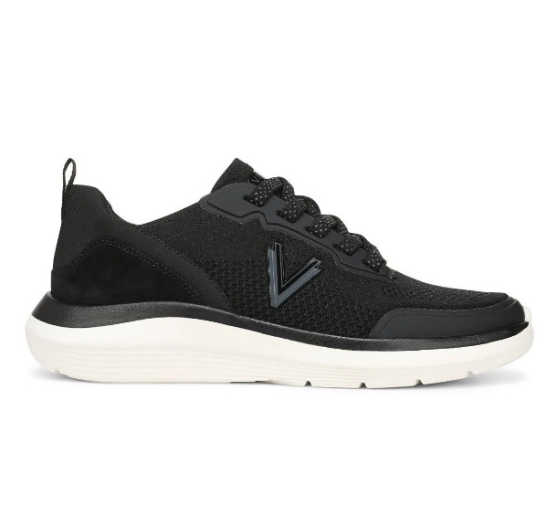 NEW VIONIC Women’s Hayward Slip On Sneaker – Black (MEDIUM)