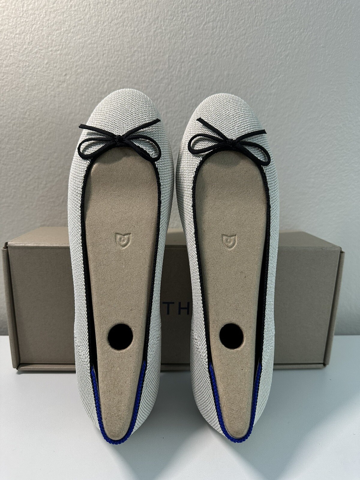 Rothy’s Women’s The Ballet Flat – Diamond Metallic – Size 10 – Brand New!!
