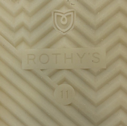 Rothy’s The Lace Up Sneakers Blonde Comfort Knit Shoes Walking Women’s 11 (K-D5)