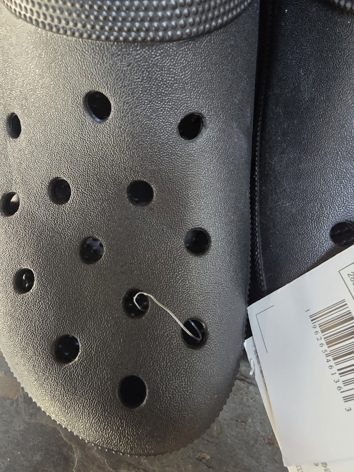 Crocs Siren Clog Mule Croslite Platform UNISEX 208547-001 BLK (Size M10/W12) NWT