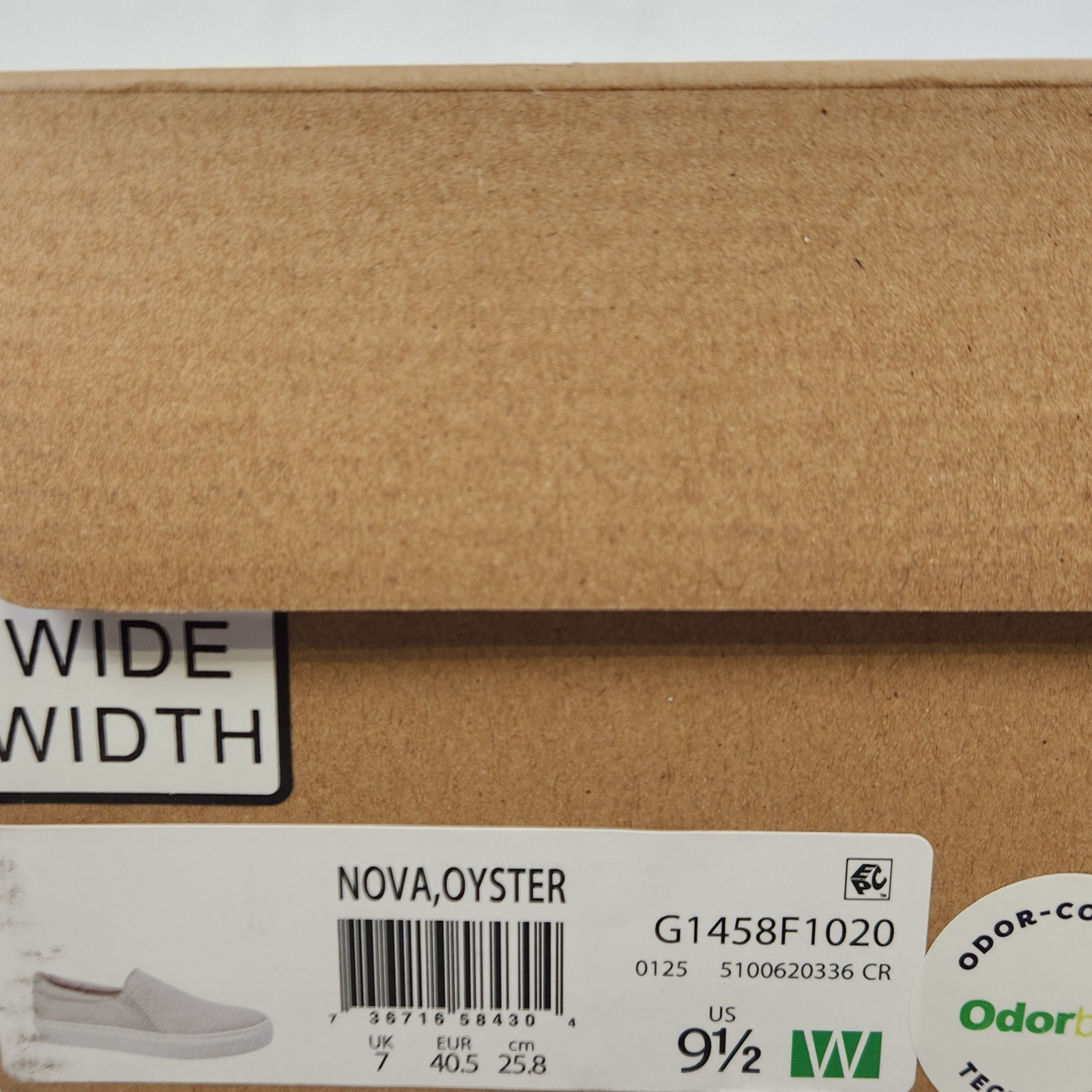 Size 9.5 WIDE – Dr Scholls Nova – Oyster