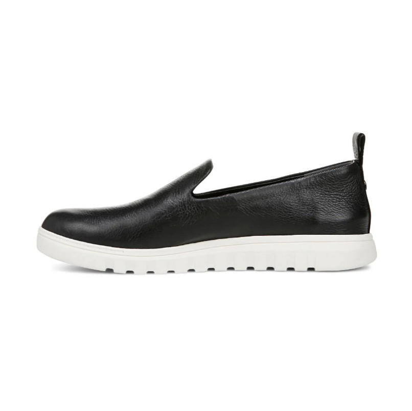 VIONIC Uptown Willa Slip On Sneaker – Black Leather NEW