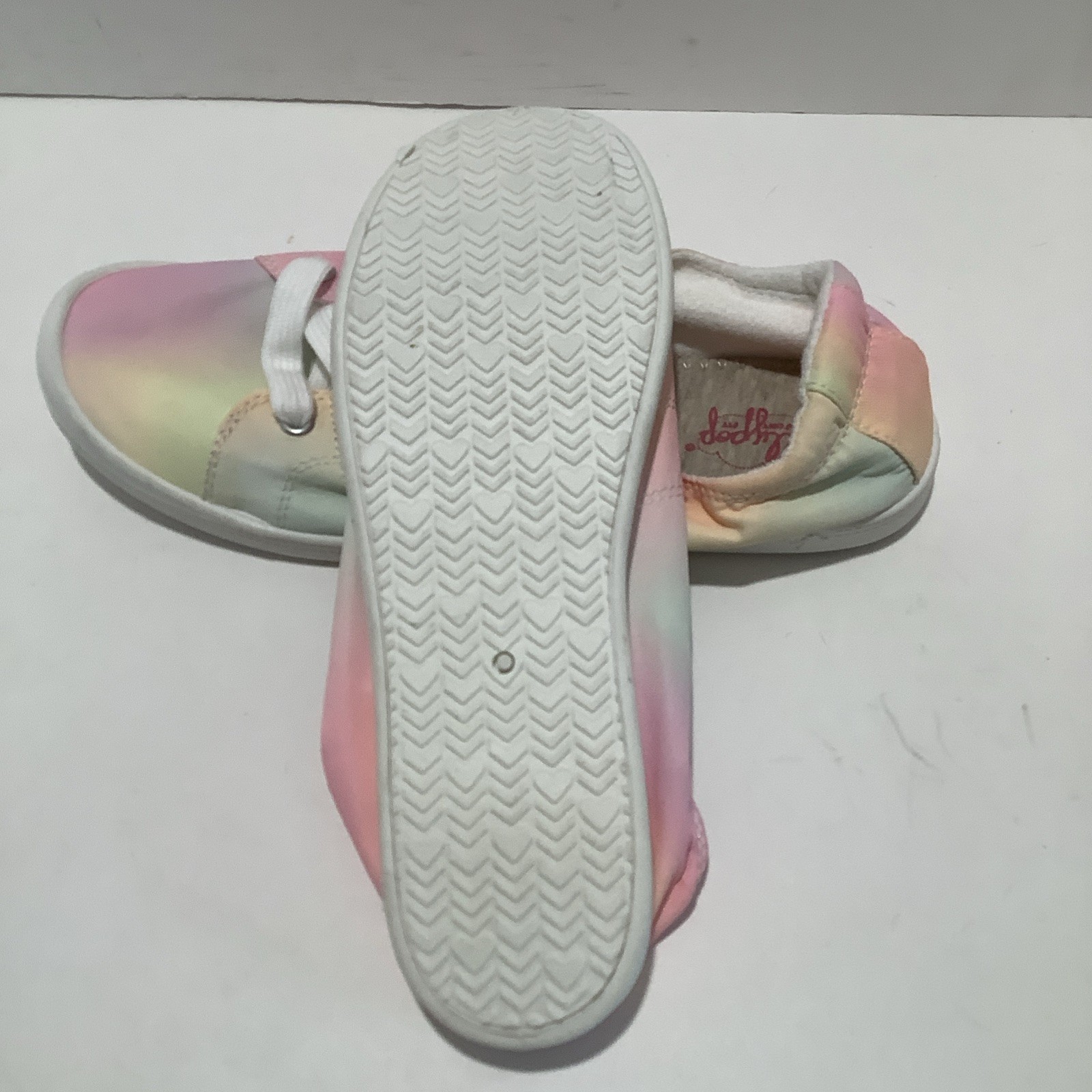 Jellypop Womens Sz. 9.5M Dallas Sneakers Pastel Multicolor Pink canvas shoes New