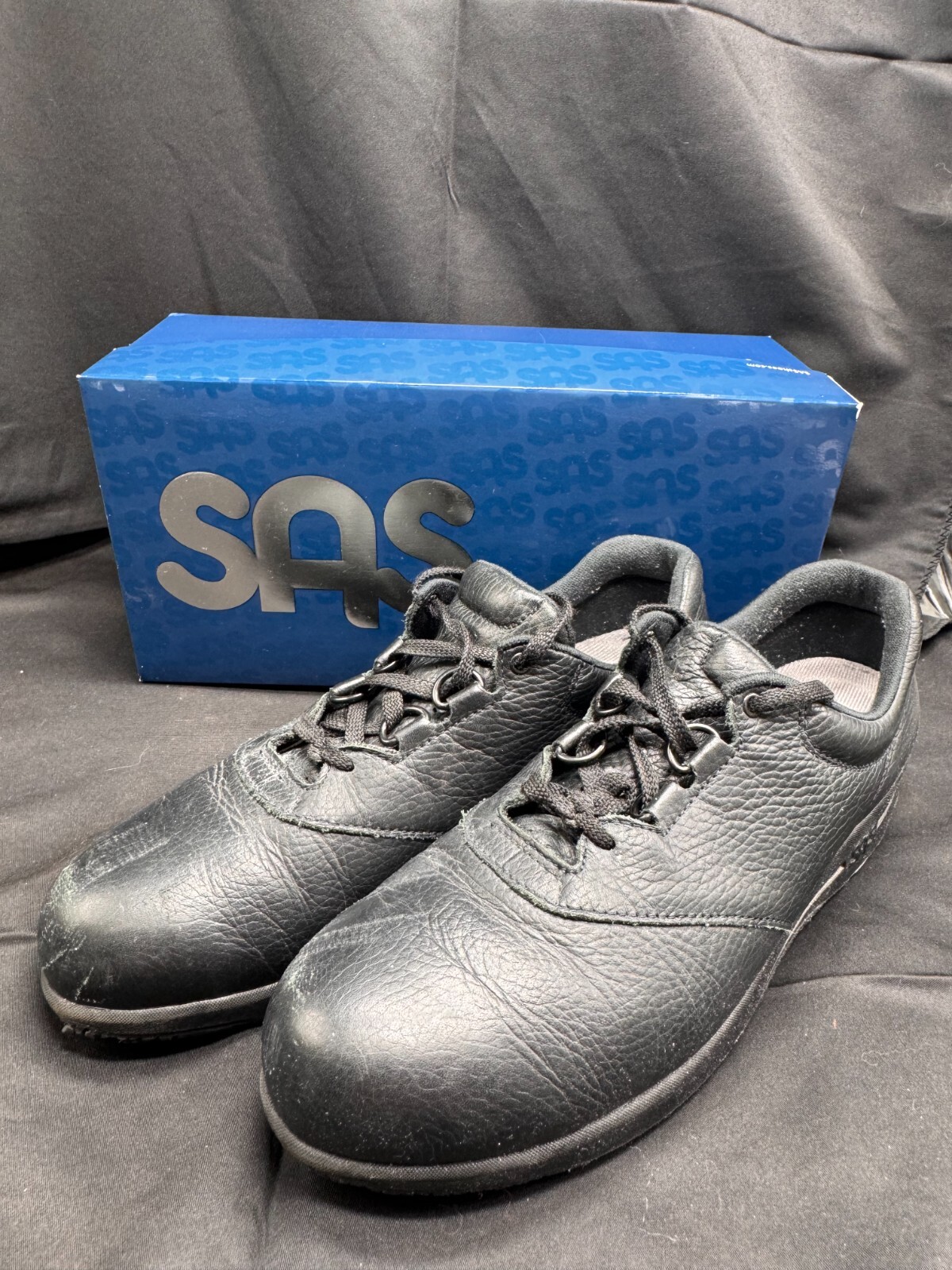 Women’s SAS Black Leather Liberty -Work Shoe size 10