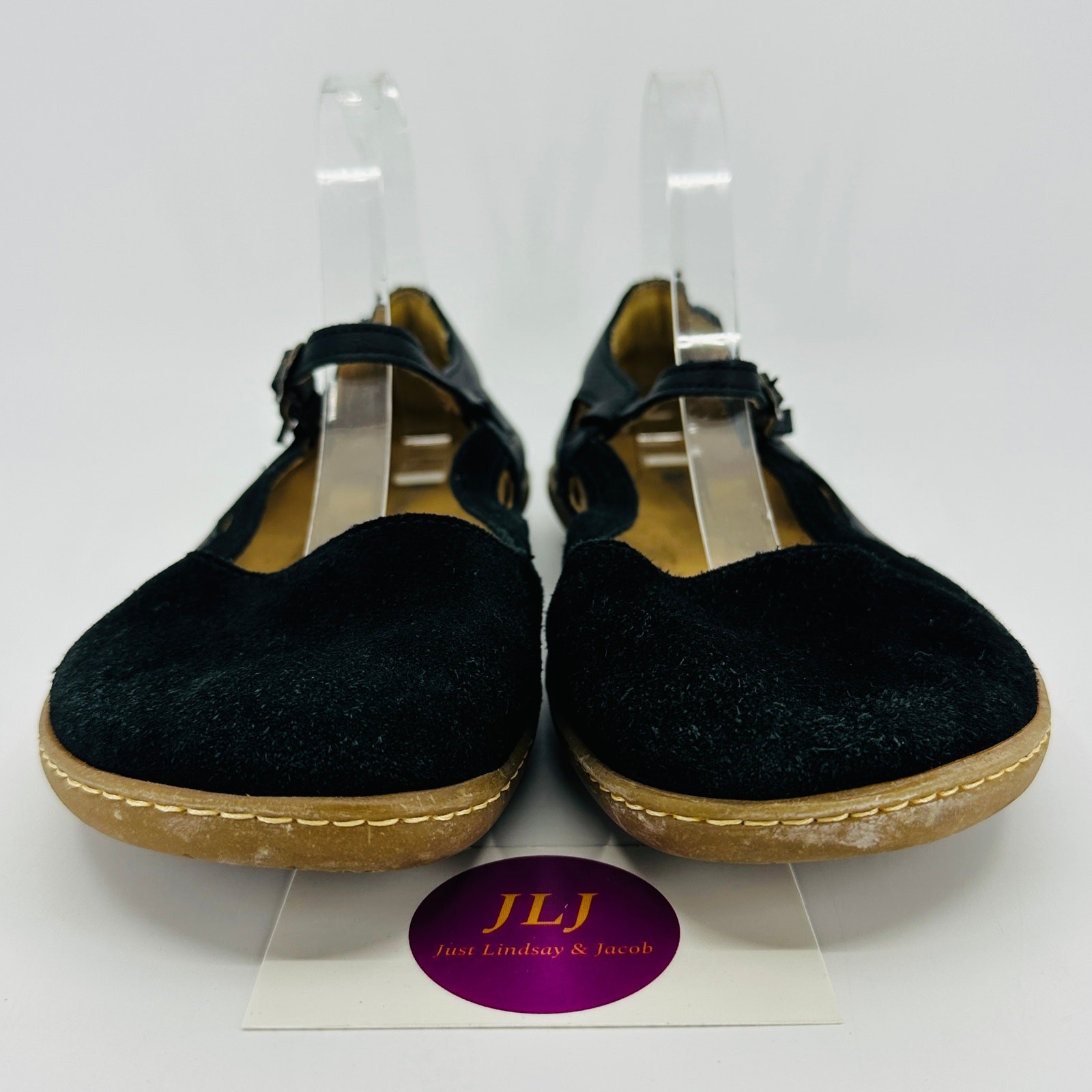 El Naturalista Women’s N5287 El Viajero Black Mary Jane Shoes Size 41 EU/ 10 US