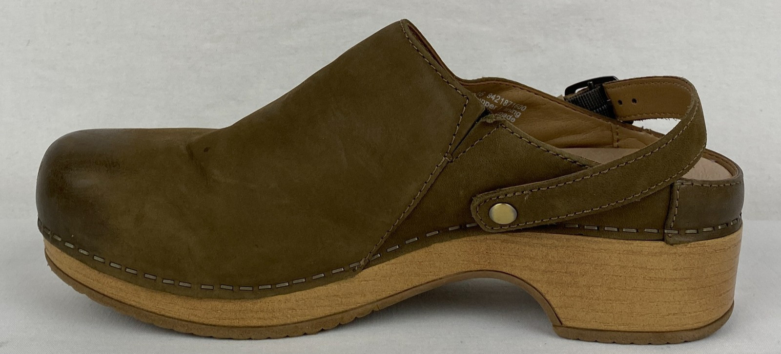 Dansko Berry Mule Swivel Sling Brown 5.5 – 6 US 36 EU Leather 9421871600 5S6