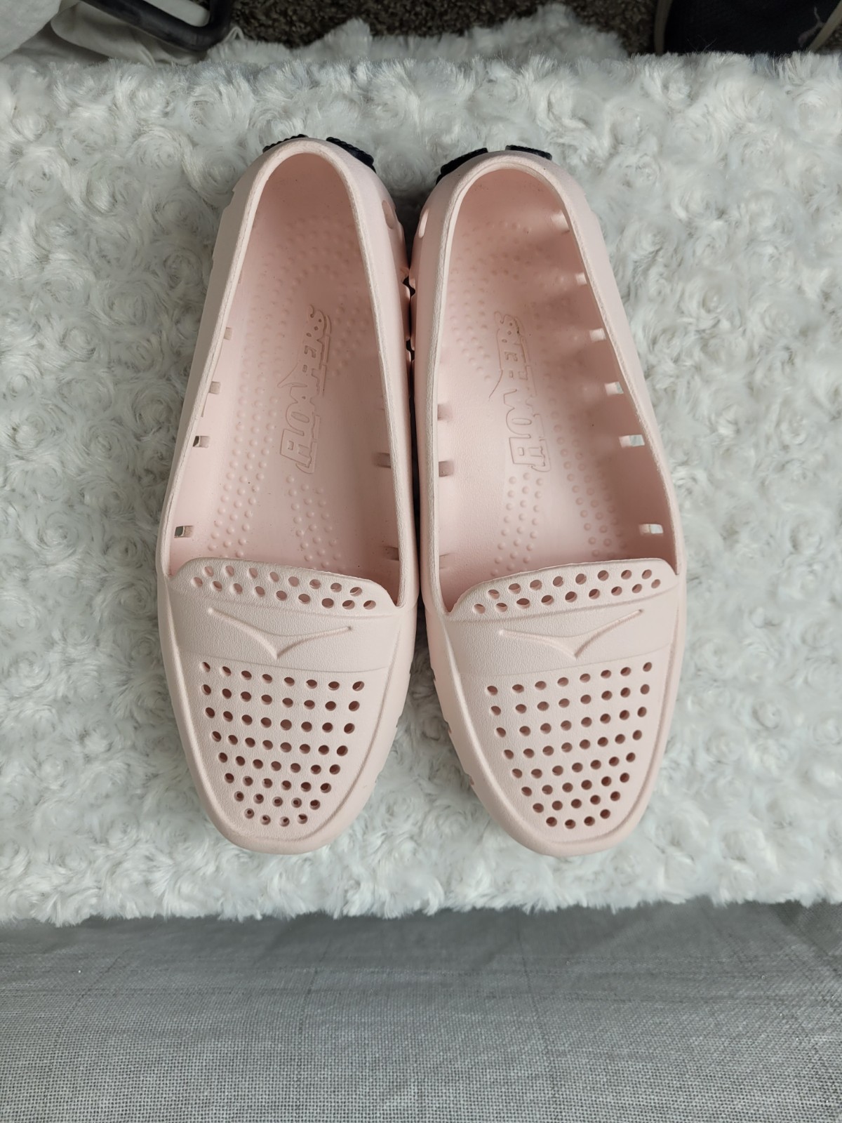 Floafers Posh Driver Shoes Womens US 7 Pink Water Safe Beachwear Comfort Slip On