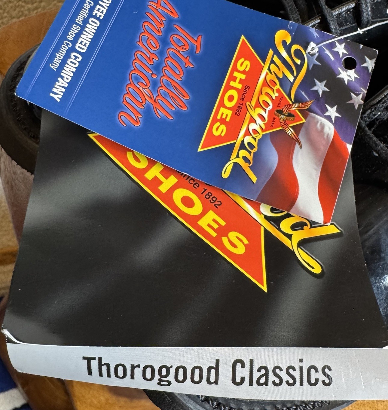 Thorogood Women’s Classics Uniform Oxford Black Dress Shoes USA Made 6M