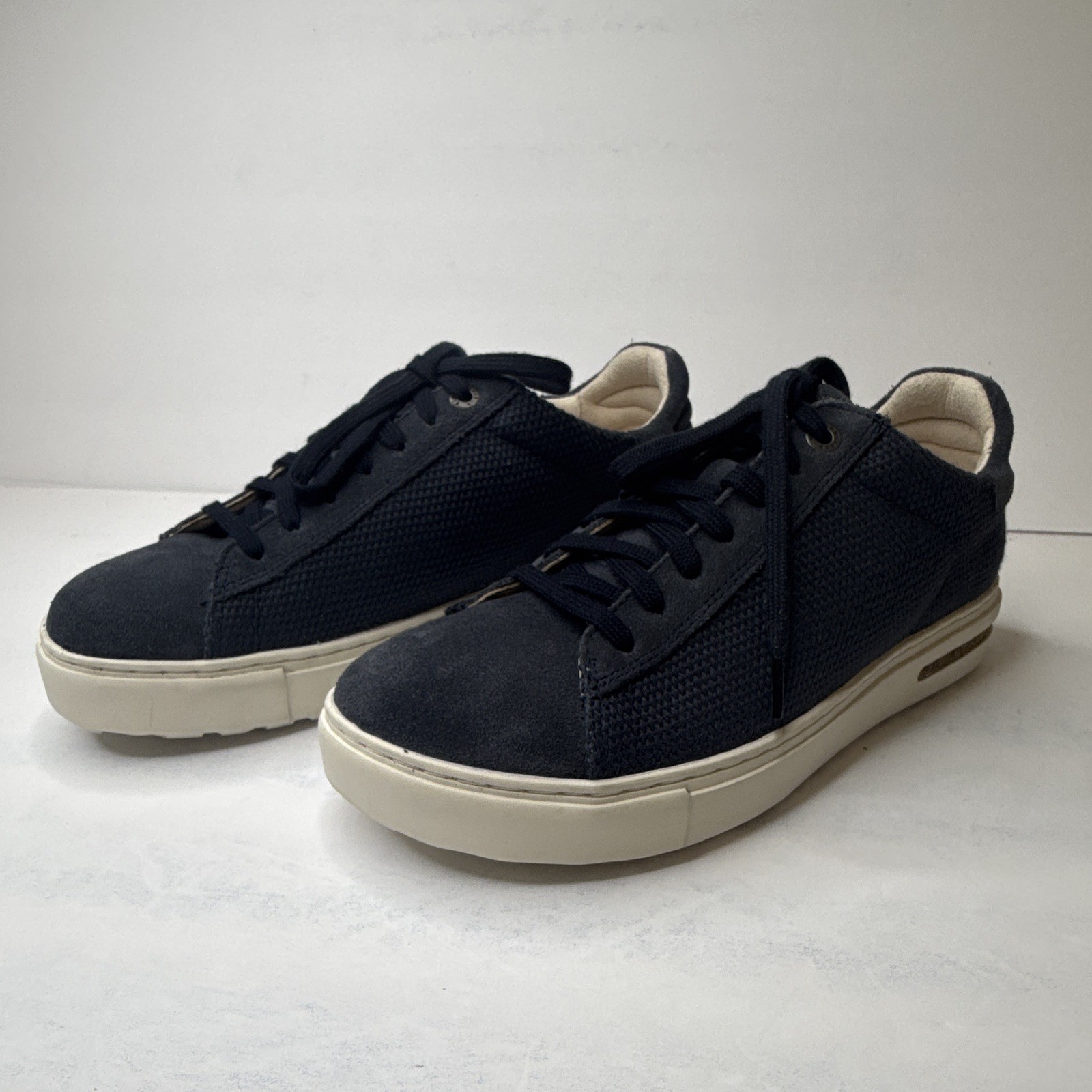BIRKENSTOCK Bend Low Textile Blue Suede Sneakers EU 37 US Women’s 6 Narrow