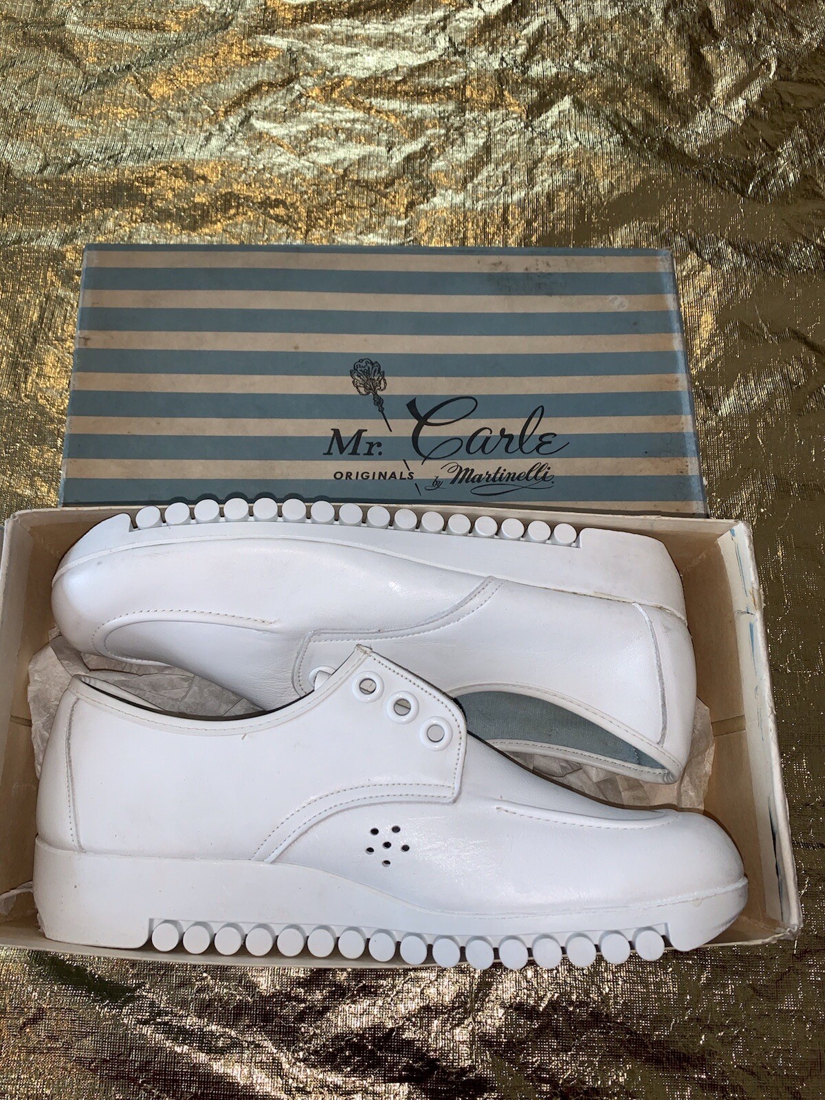 Nurse Mates Kook-Aire Cushion Shoes White Vintage Shoes Size 9 S New NWB (2)
