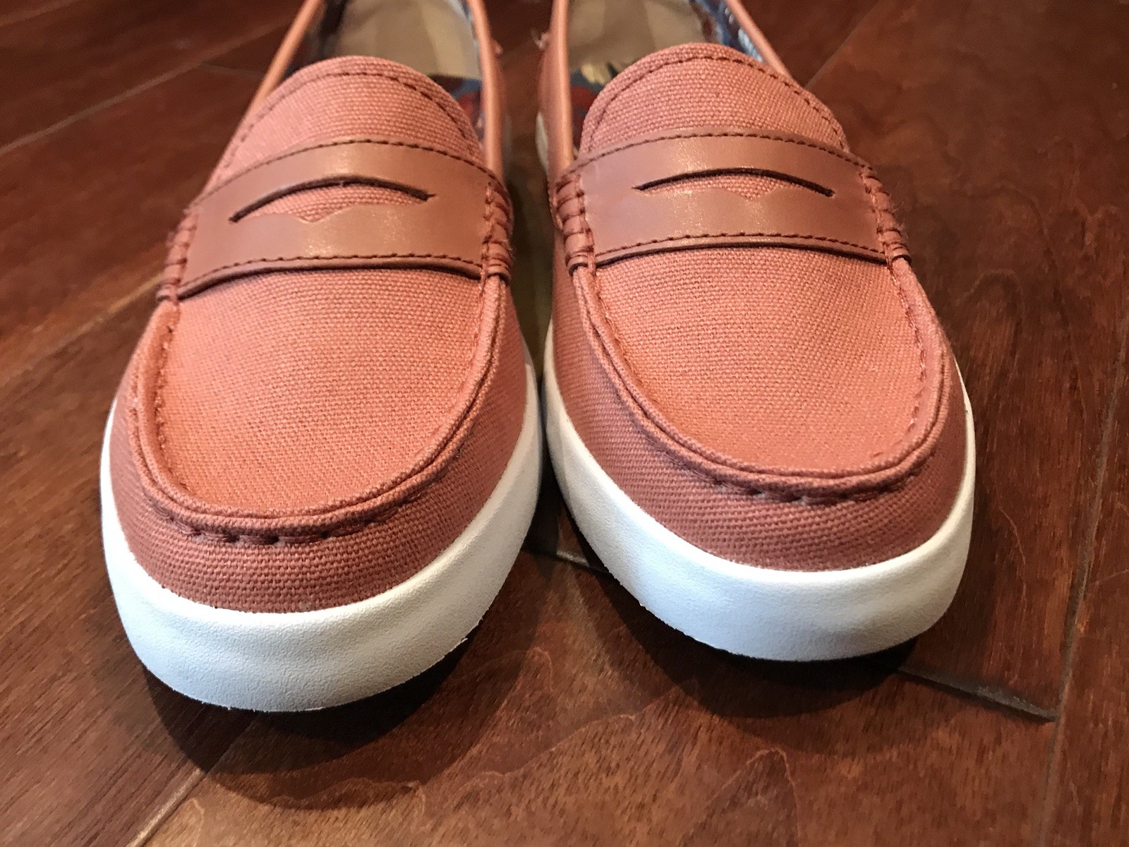 Cole Haan Nantucket W11064 Cedarwood Pink Women’s 5B Casual Driving Loafer Shoes