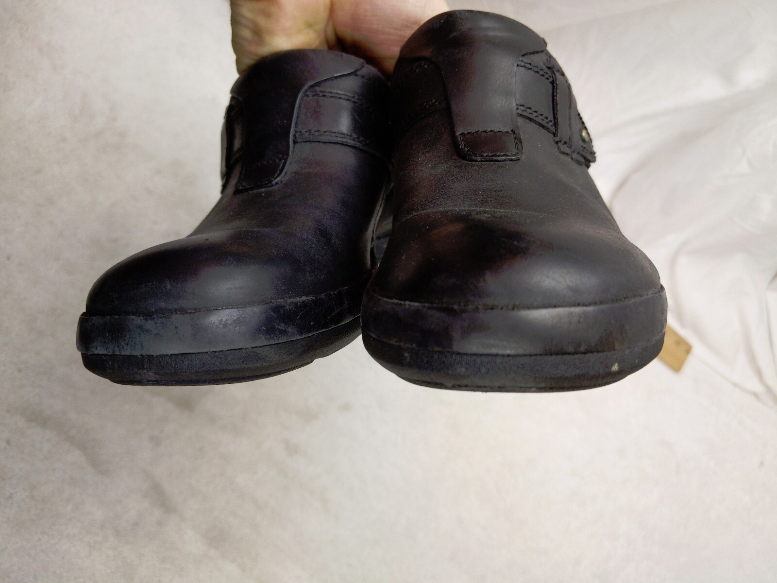 Merrell Luxe Plunge Womens 9 40 Black Leather Slip On J48514 Sport Clog shoe