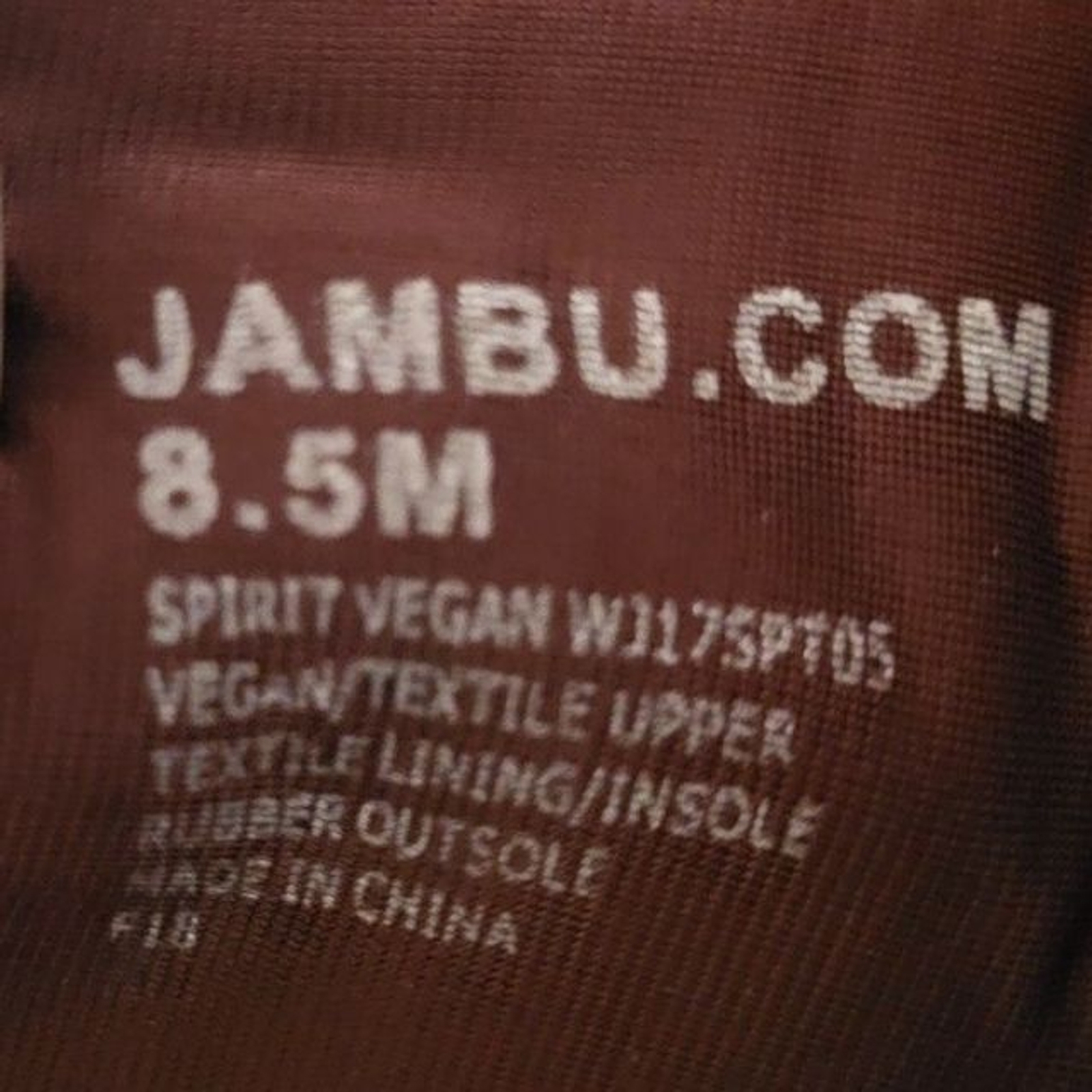 Jambu Vegan Slip On All Terra Design Shoes Merlot Women’s Size 8.5 Memory Foam