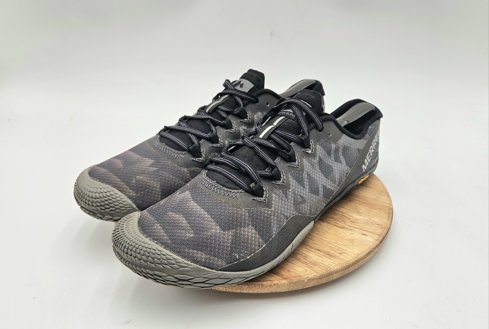 Merrell Sneakers Women’s Sz 11 Gray Vapor Glove 3 Running Barefoot Vibram J12674