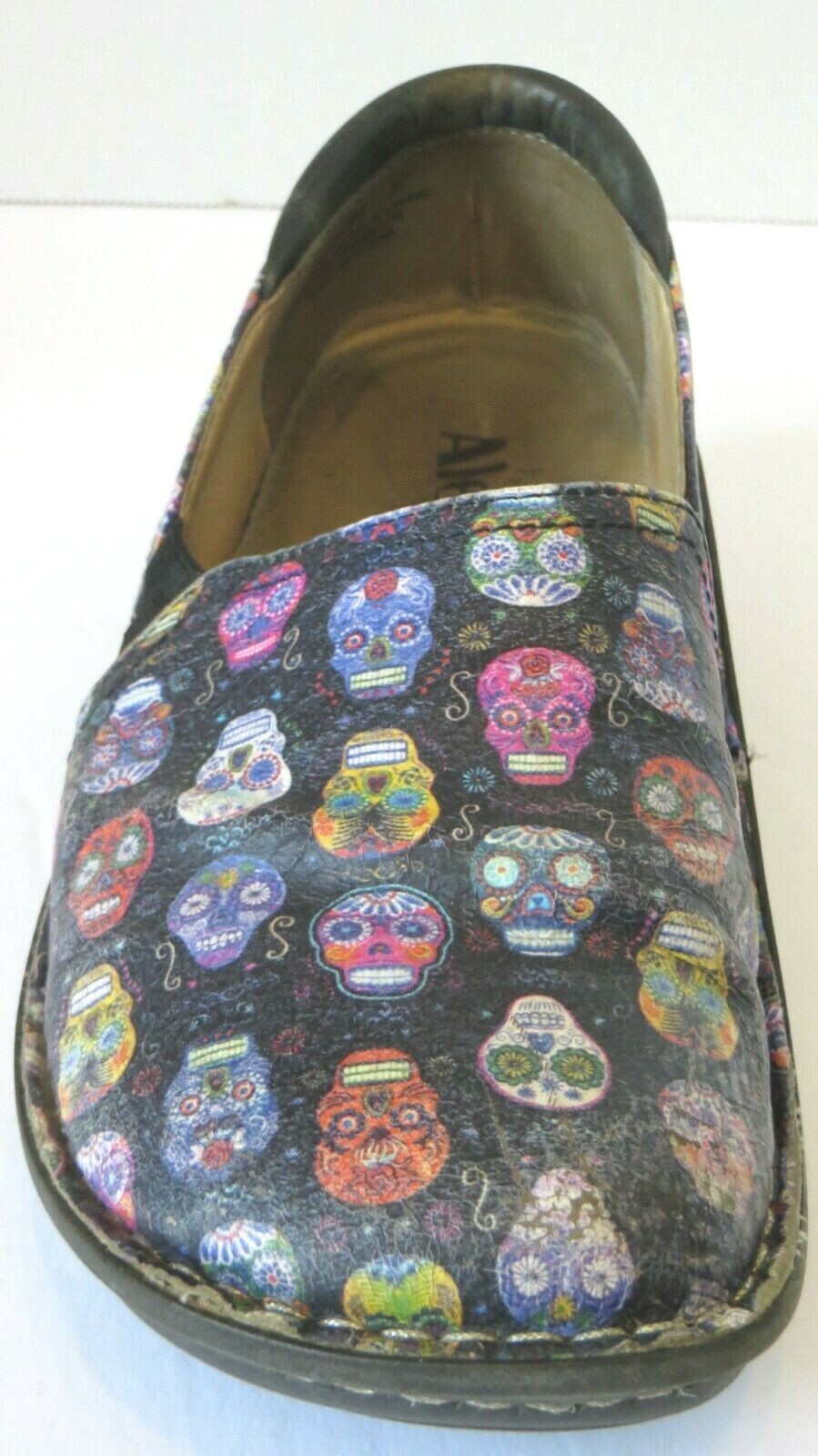 Alegria Shoes Womens European Size 37 Clog Deb 484 Cinco De Mayo Halloween Spook