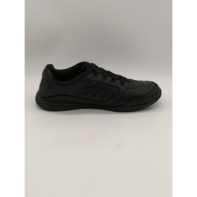 Tredsafe Sneakers Womens Black 9.5 Leather Work Shoe Slip Resistant Anti Fatigue