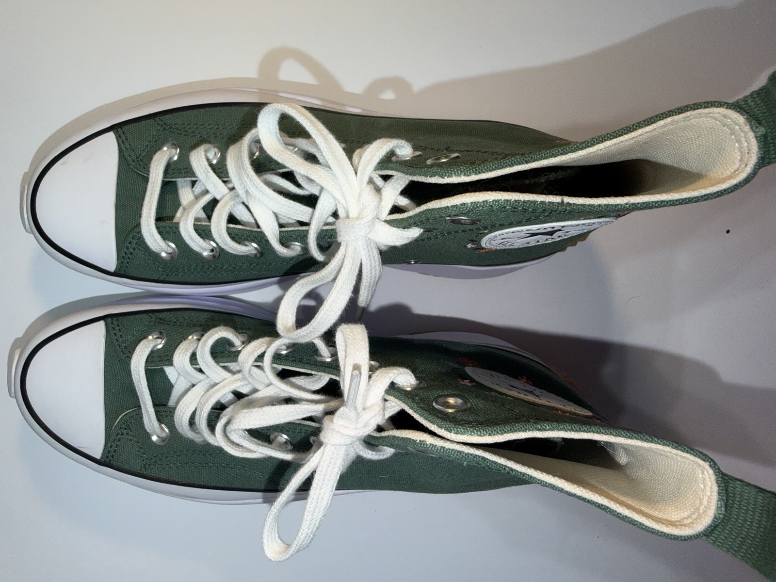 NEW Women’s CONVERSE Run Star Hike Little Flowers Stars A11562C Shoes FREE SHIP
