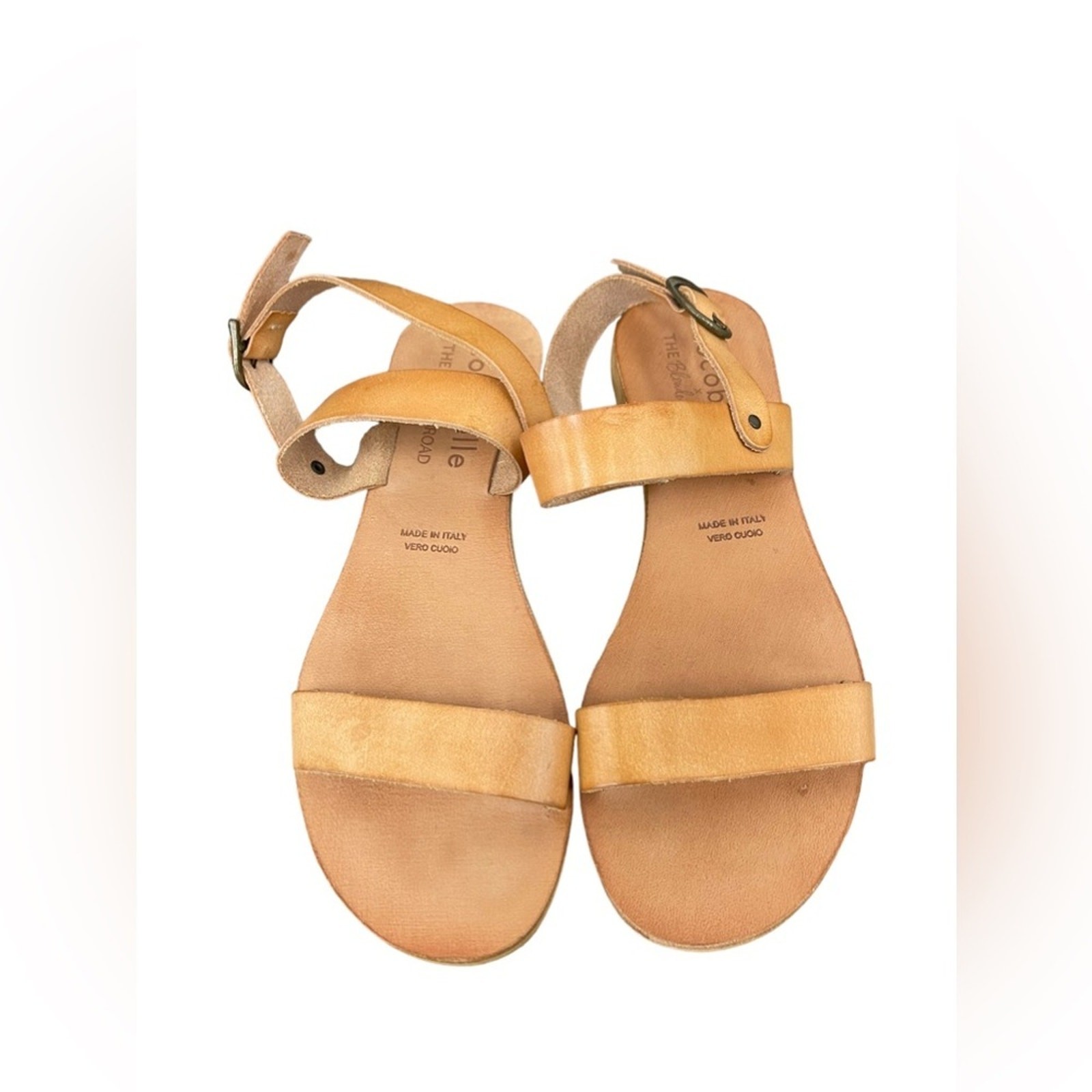 Cocobelle Natural The Kiki Sandal By X The Blonde Abroad Sz 8.5