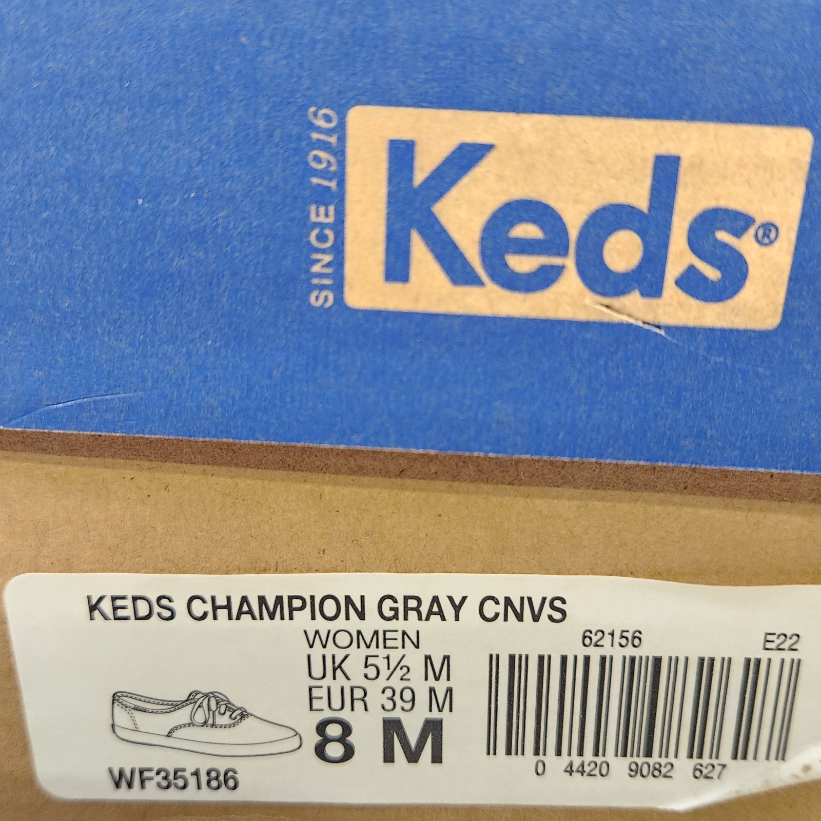 8 WOM – KEDS Champion – Gray Canvas