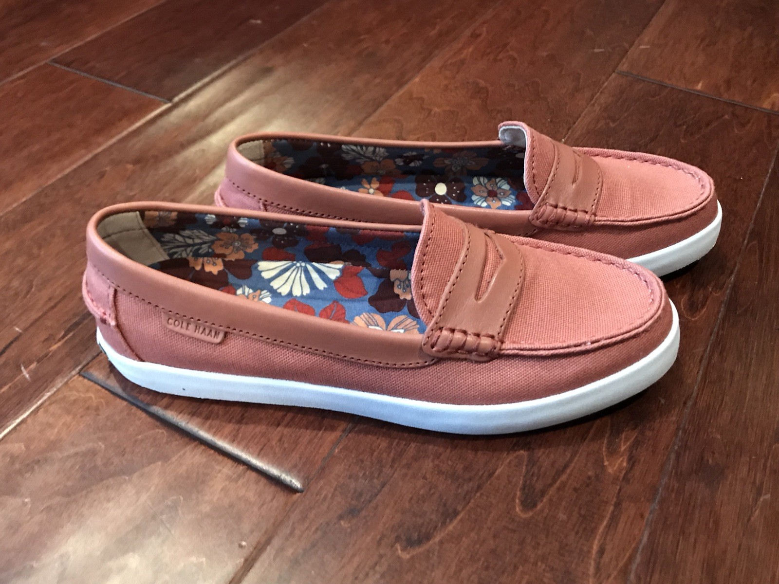 Cole Haan Nantucket W11064 Cedarwood Pink Women’s 5B Casual Driving Loafer Shoes
