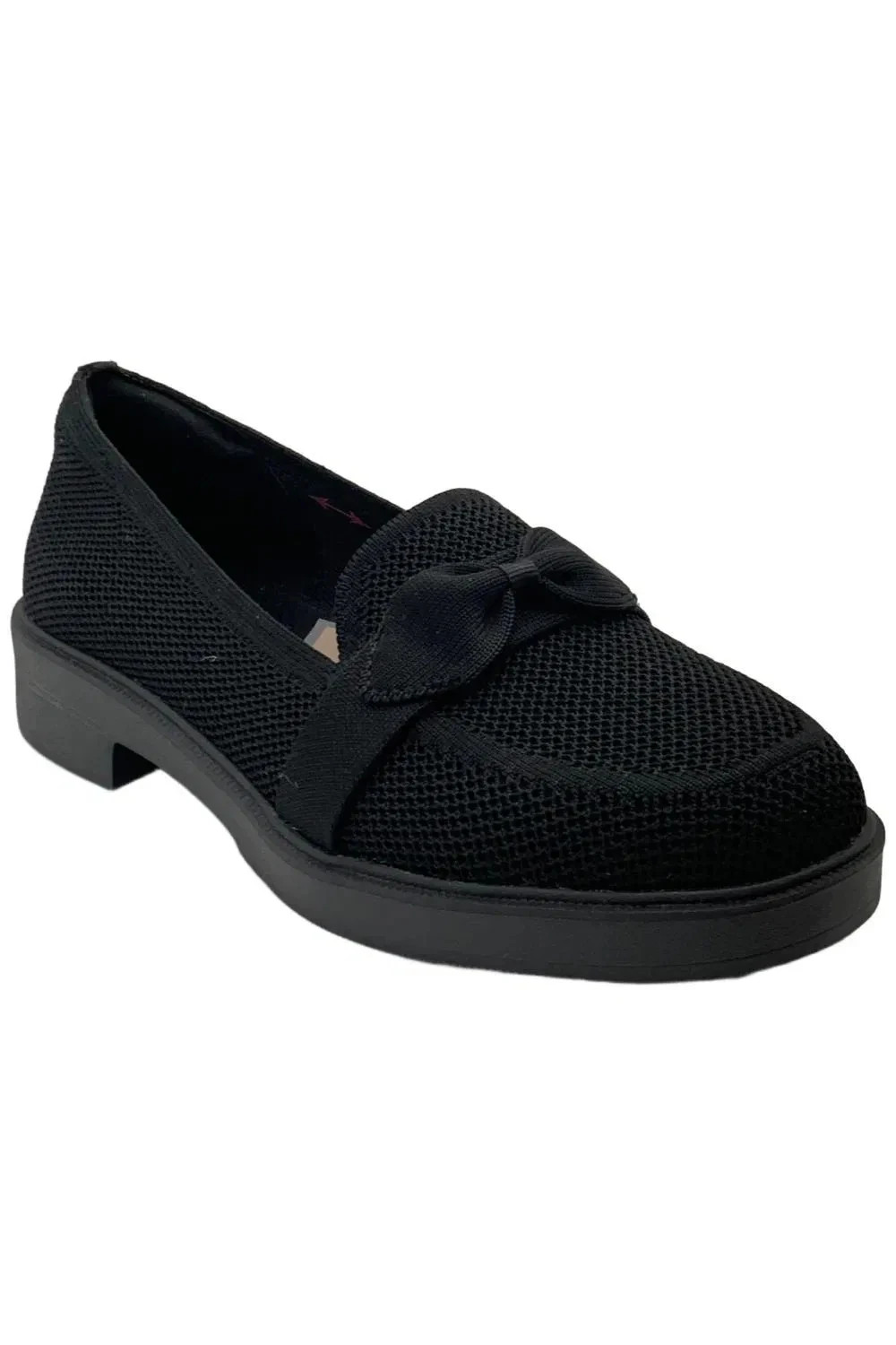 Skechers Cleo Recycled Washable Vegan Knit Loafers – Taylor-Black-8M A658981 NEW