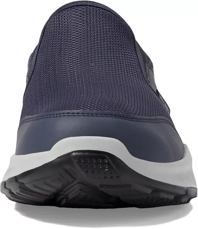 Men’s Skechers Shoes Navy Mesh Sport Air Cooled Memory Foam Slip On vegan 232515