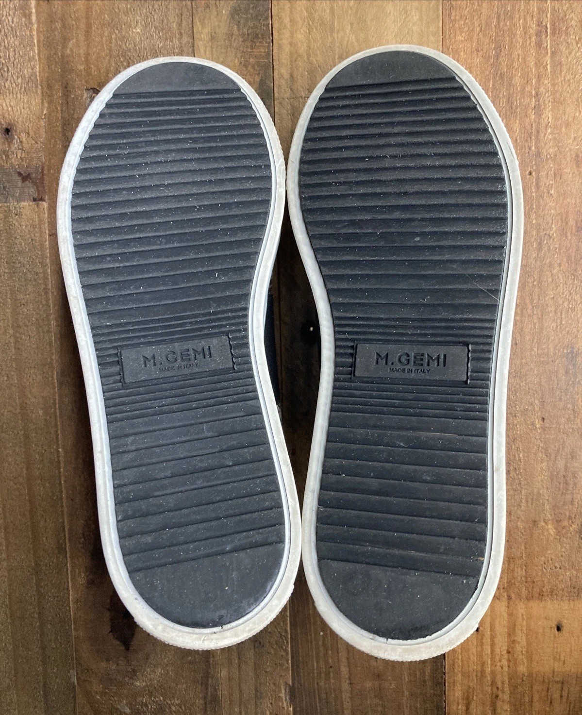 M. Gemi Nirvana Snake Leather Sneakers Shoes Size 38 7.5