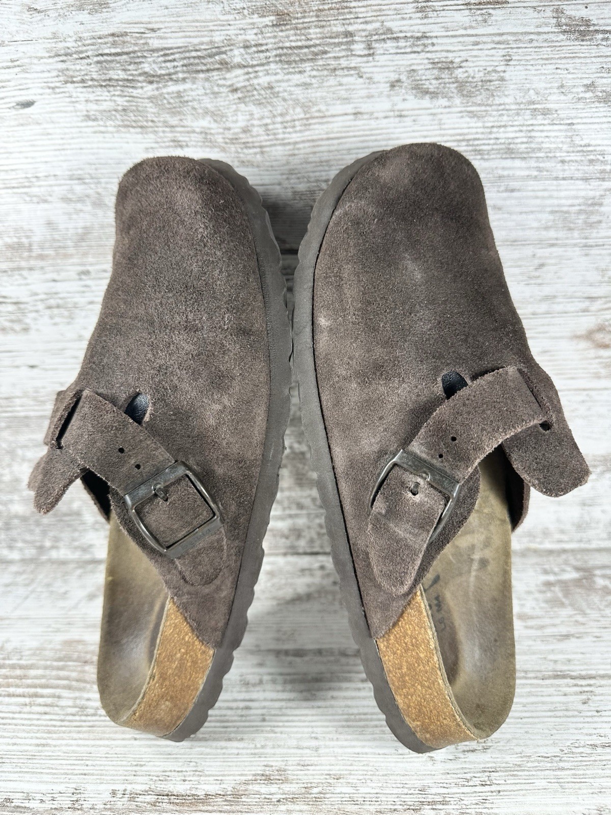 Women’s Betula by Birkenstock Brown Suede Clogs Sz EUR 37/US 6 Narrow EUC!