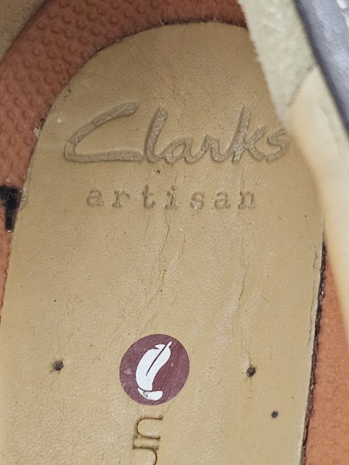 Clarks Unstructured Un Loop Loafers Dark Brown Leather Slip On Shoes Women 9