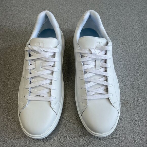 NEW Cole Haan Women’s 9B Grand Crosscourt II Sneakers White Leather Casual Shoes
