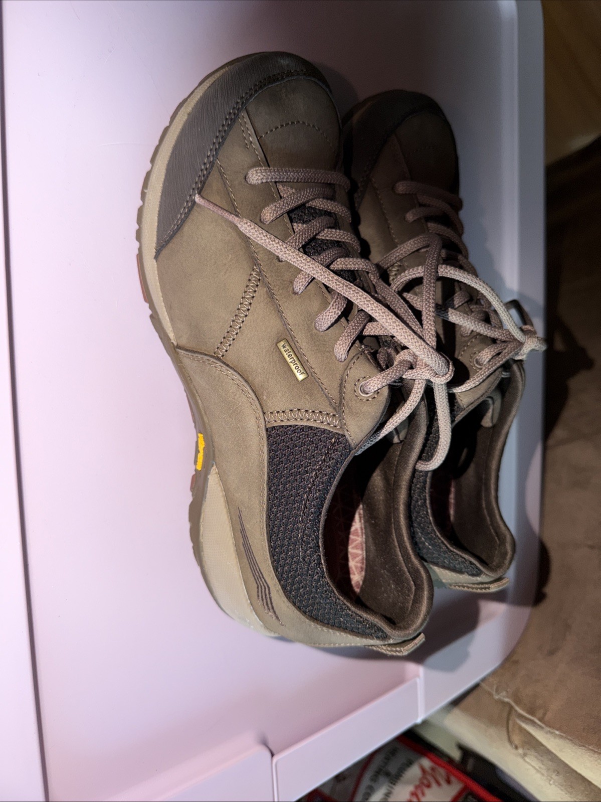 Dansko Paisley II Waterproof Women’s Hiking Walking Shoes Sage Green Size 40