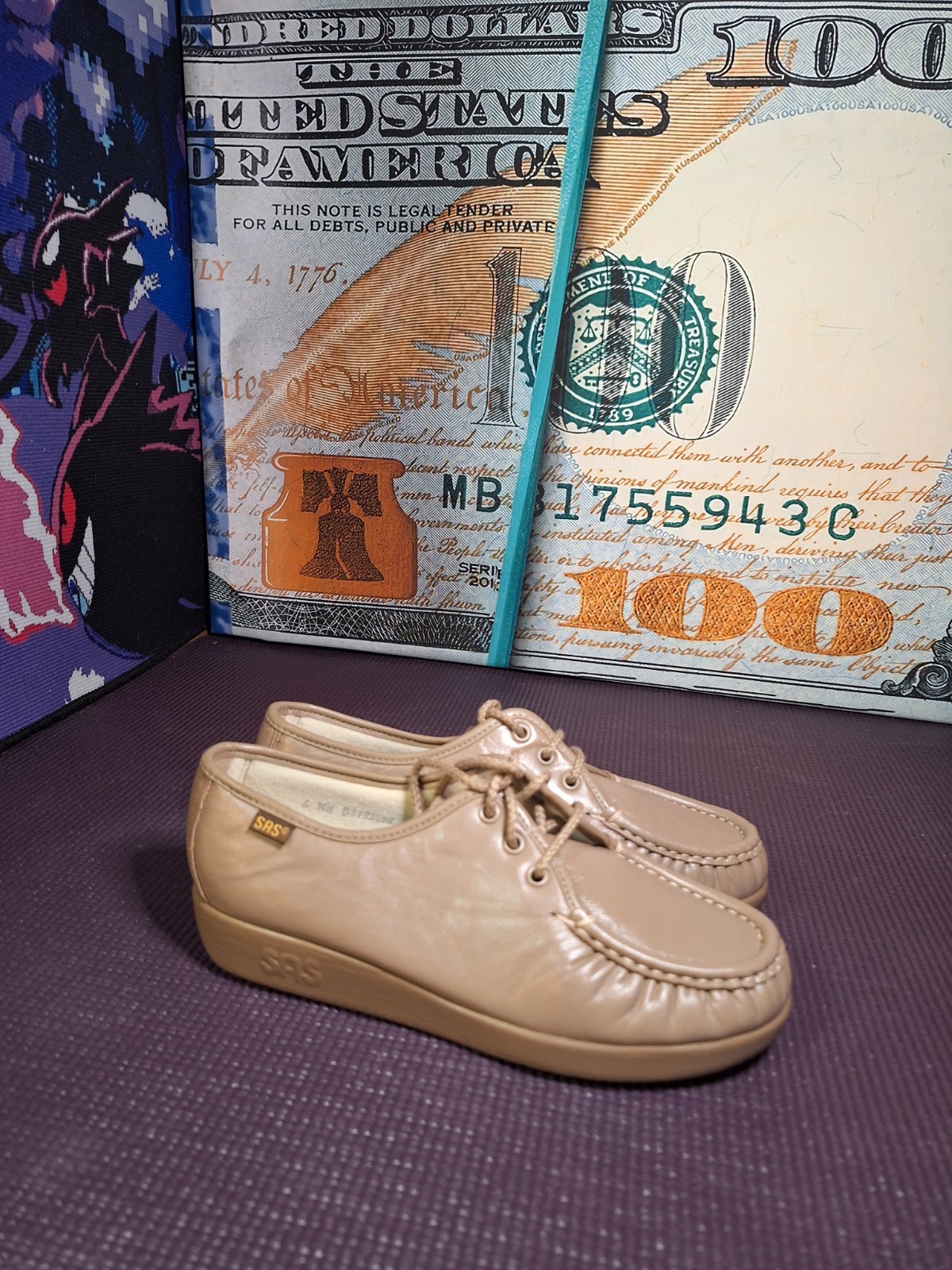 SAS Siesta Mocha Size 6w Handcrafted Leather Loafter Brand No Box Brand New