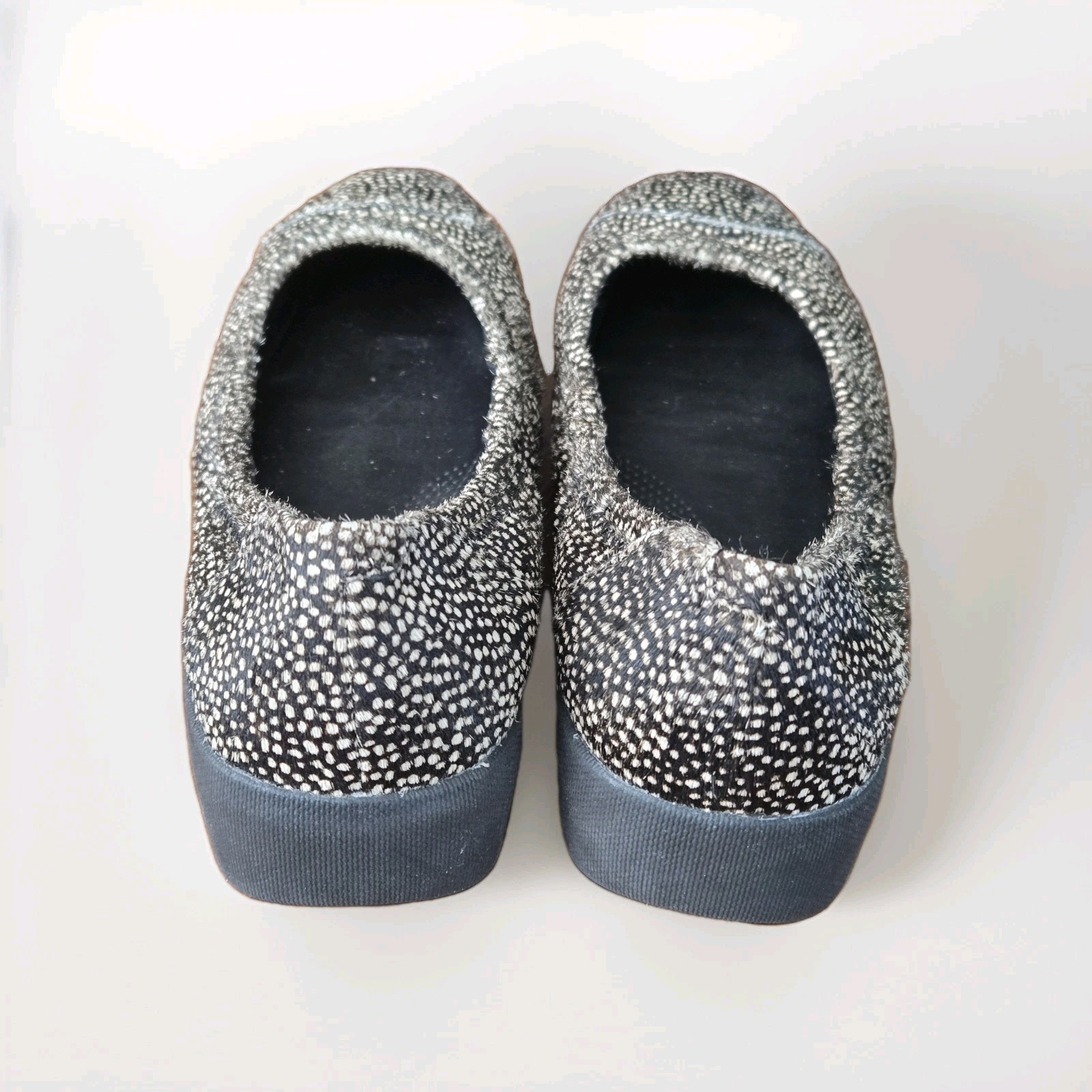 FitFlop SupercomFF™ Ballet Flats Black & White Pony Hair Leather EU 36.5 / US 6
